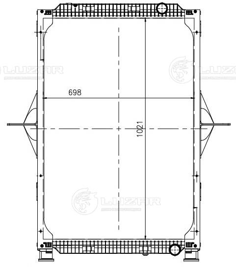 Radiator, engine cooling