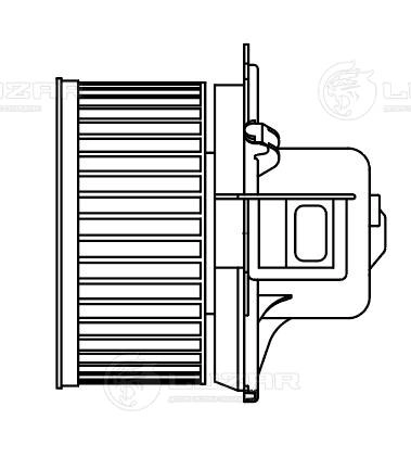 Electric Motor, interior blower