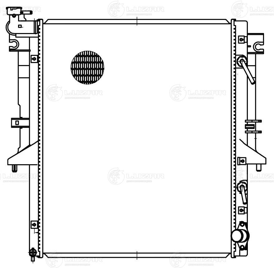 Radiator, engine cooling