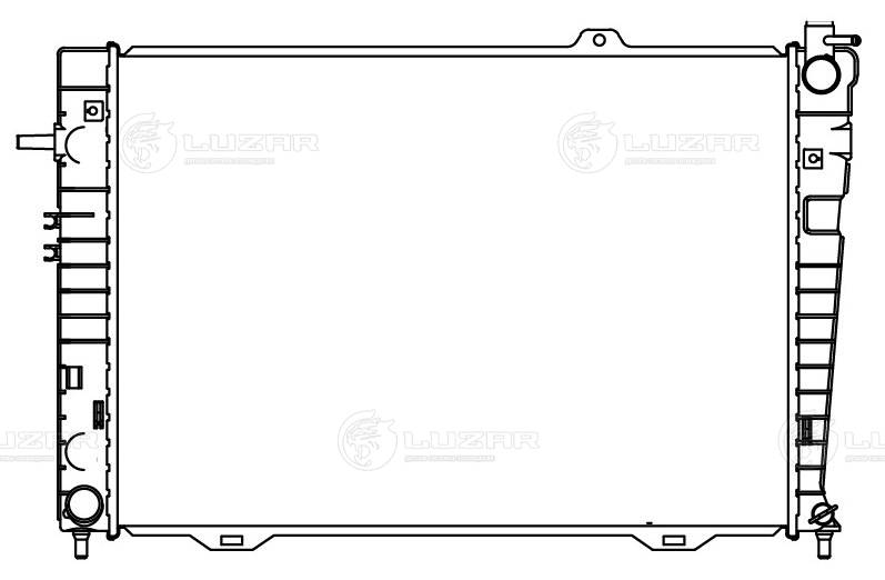 Radiator, engine cooling