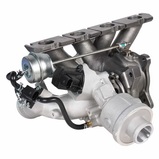 Pressure converter, turbocharger