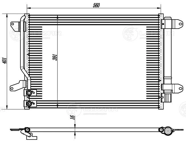 Condenser, air conditioning