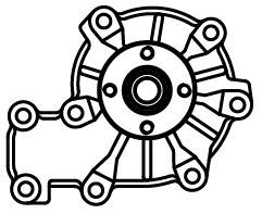 Water Pump, engine cooling