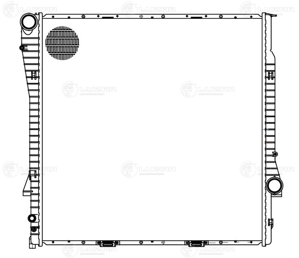 Radiator, engine cooling