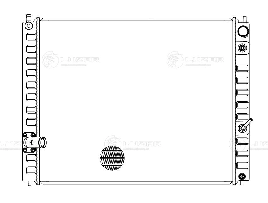 Radiator, engine cooling
