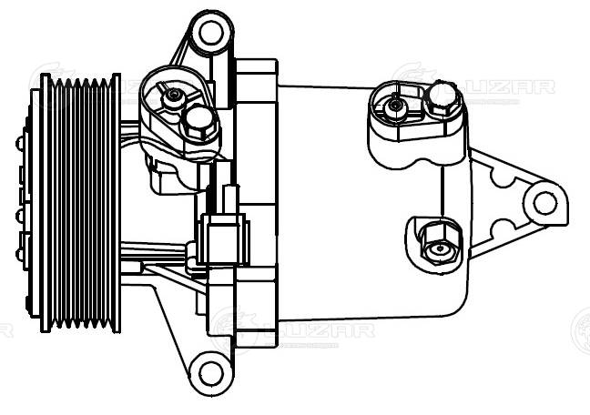 Compressor, air conditioning