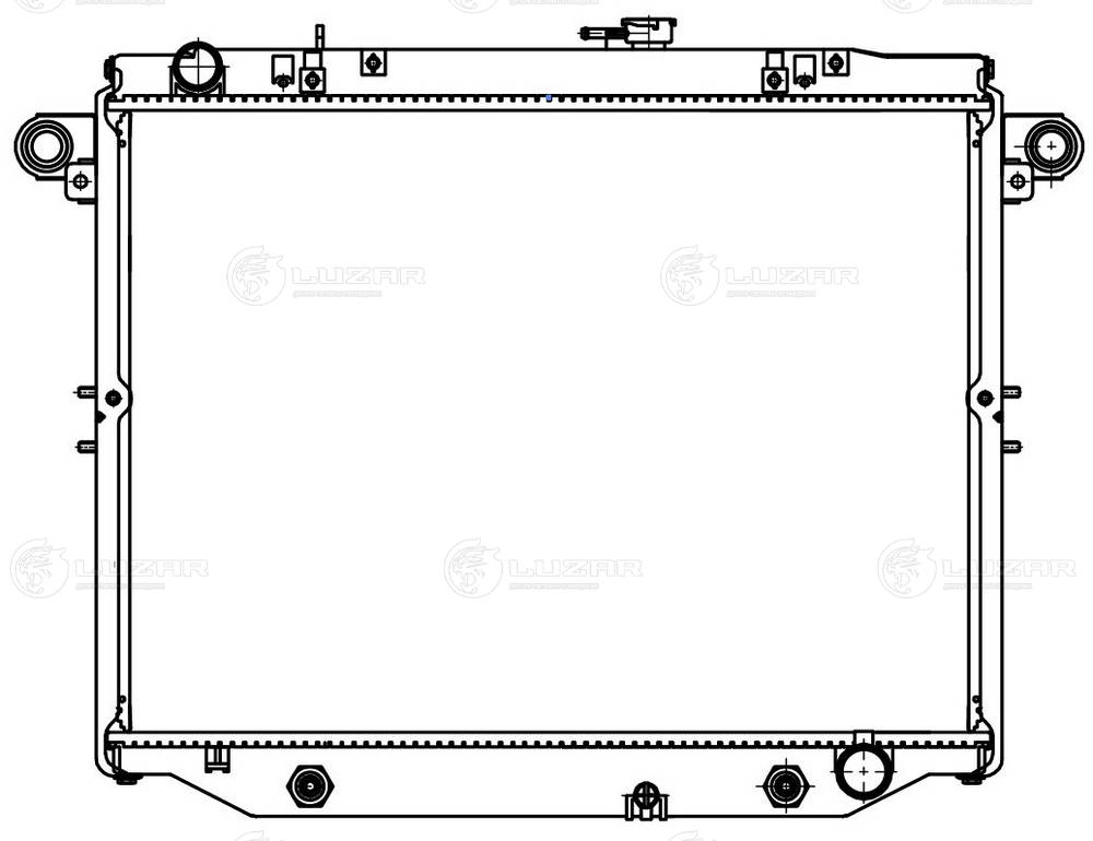 Radiator, engine cooling
