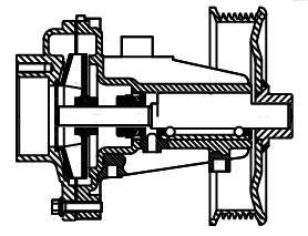 Water Pump, engine cooling
