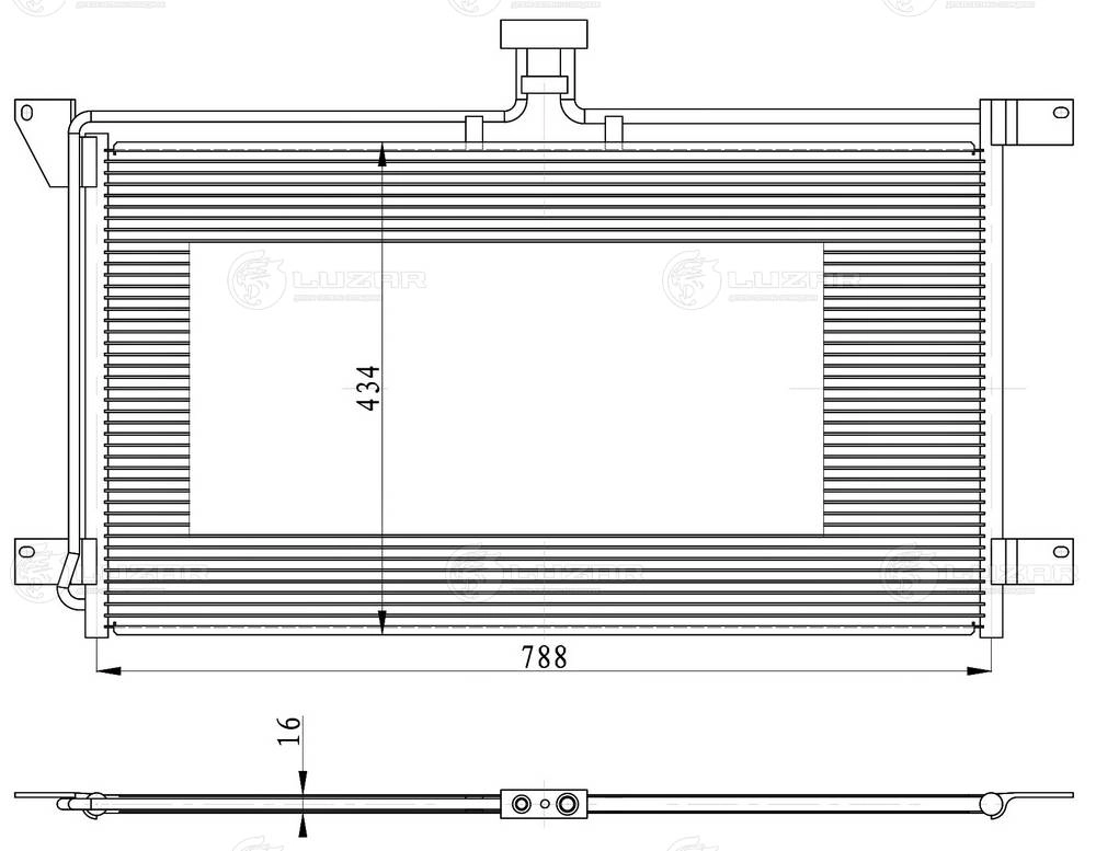 Condenser, air conditioning