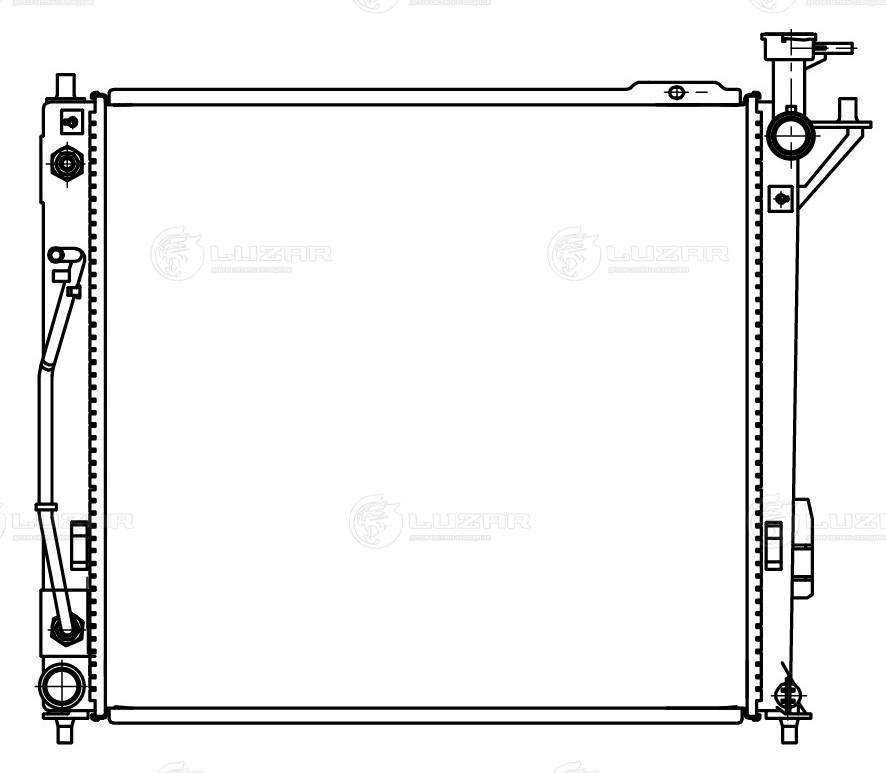 Radiator, engine cooling