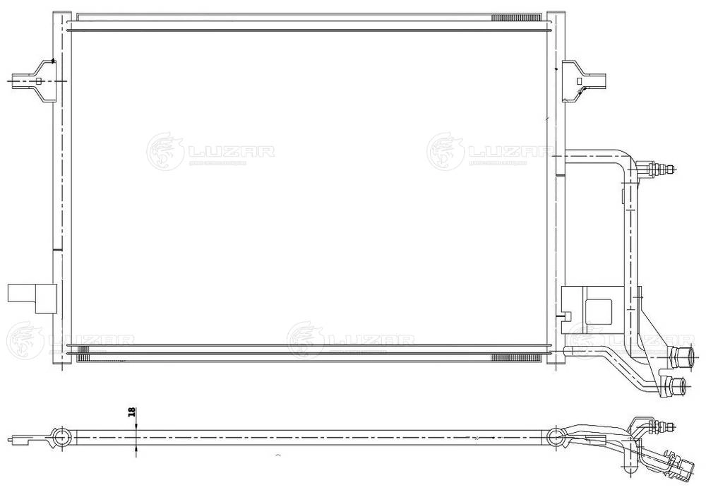Condenser, air conditioning