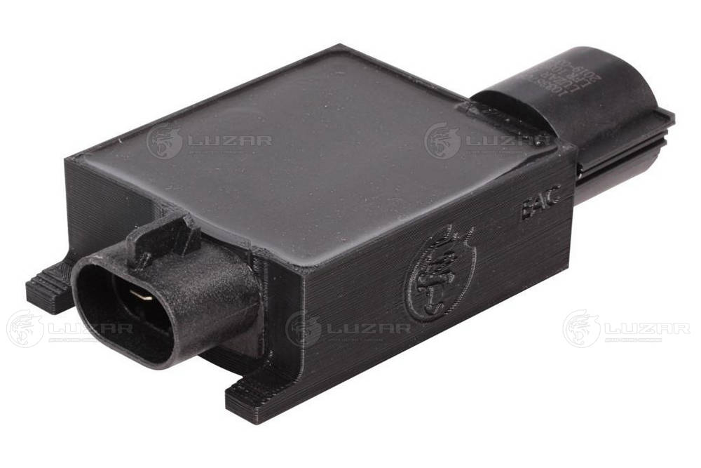 Series resistor, electric motor (radiator fan)