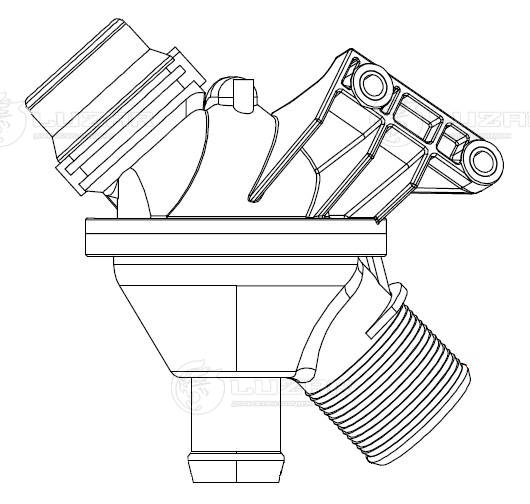 Thermostat, coolant