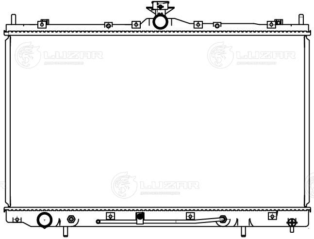 Radiator, engine cooling