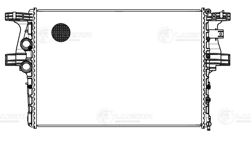 Radiator, engine cooling