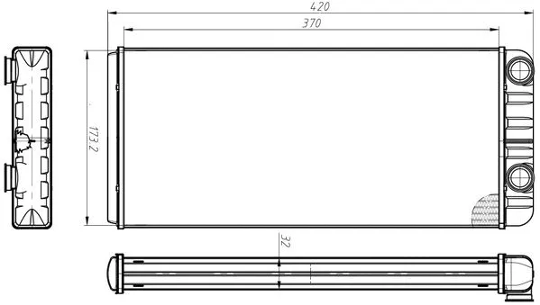 Heat Exchanger, interior heating