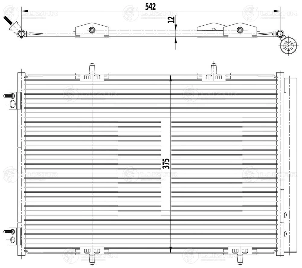 Condenser, air conditioning (LRAC 2013)