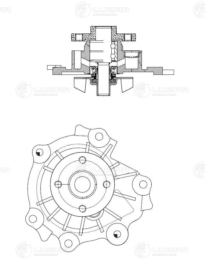 Water Pump, engine cooling