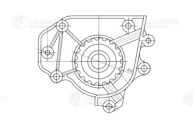 Water Pump, engine cooling