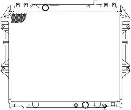 Radiator, engine cooling