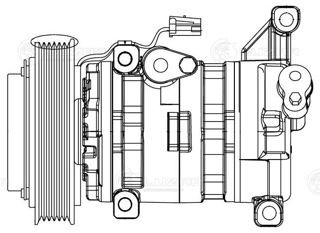 Compressor, air conditioning