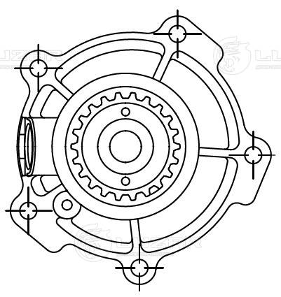 Water Pump, engine cooling