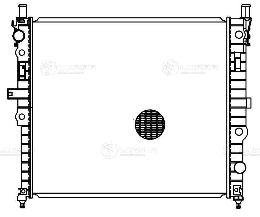Radiator, engine cooling