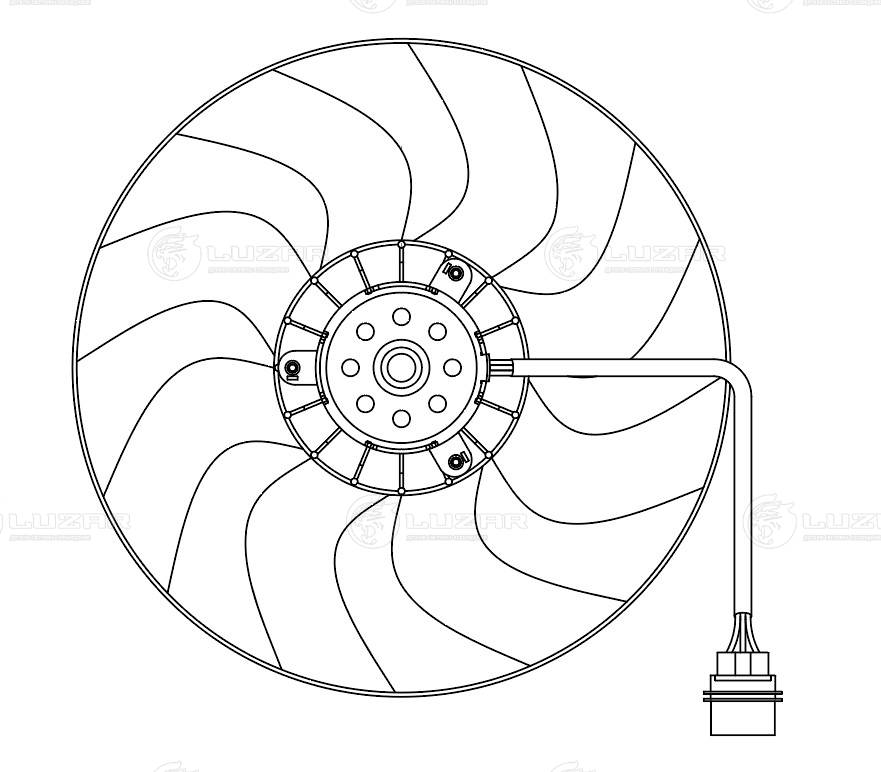 Fan, engine cooling