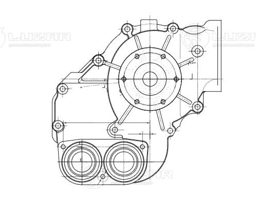 Water Pump, engine cooling
