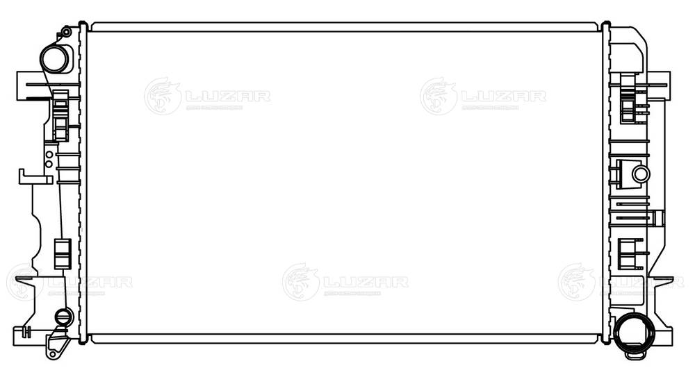 Radiator, engine cooling