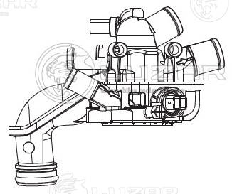 Thermostat, coolant