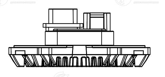 Resistor, interior blower