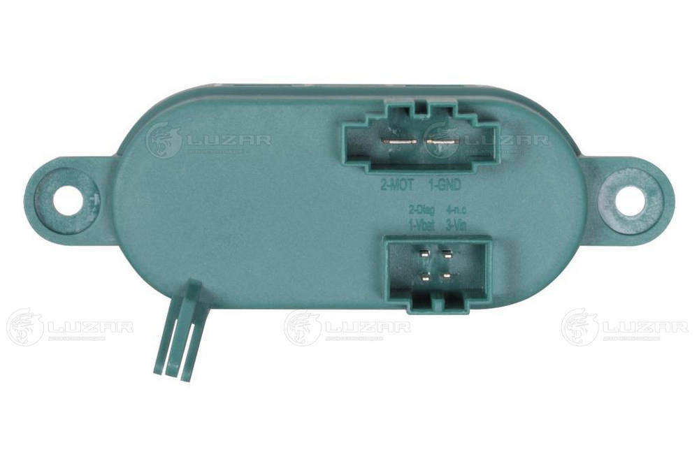 Resistor, interior blower