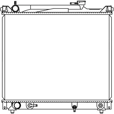 Radiator, engine cooling