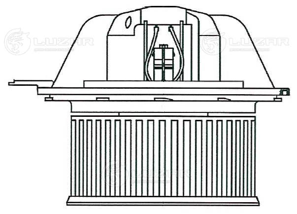 Electric Motor, interior blower