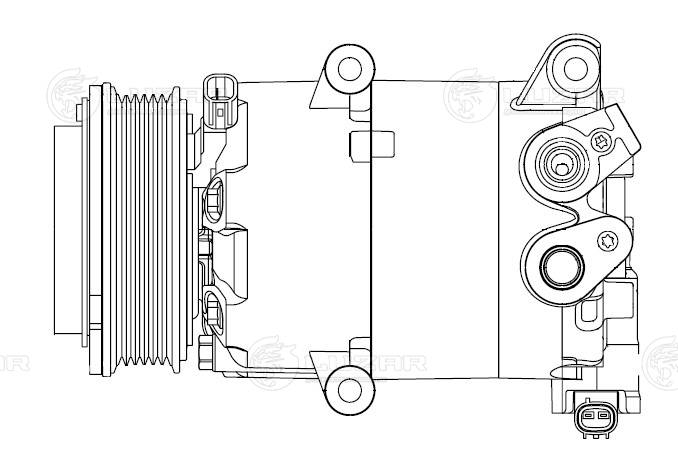 Compressor, air conditioning