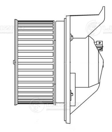 Electric Motor, interior blower