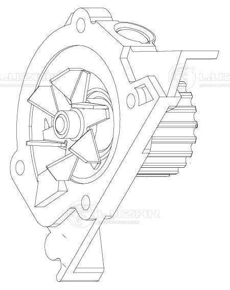 Water Pump, engine cooling