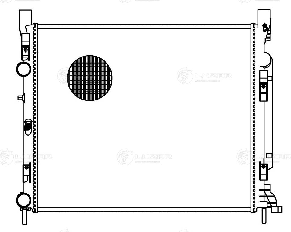 Radiator, engine cooling