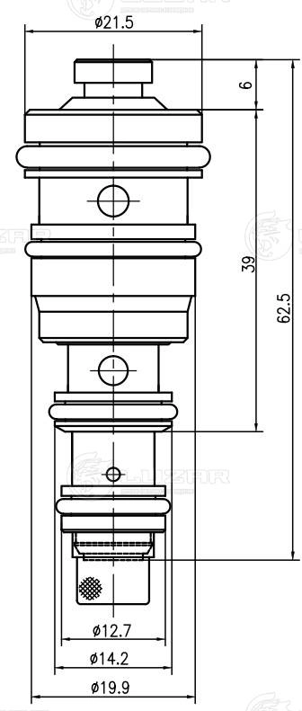 Control Valve, air conditioning compressor