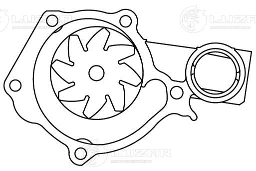 Water Pump, engine cooling