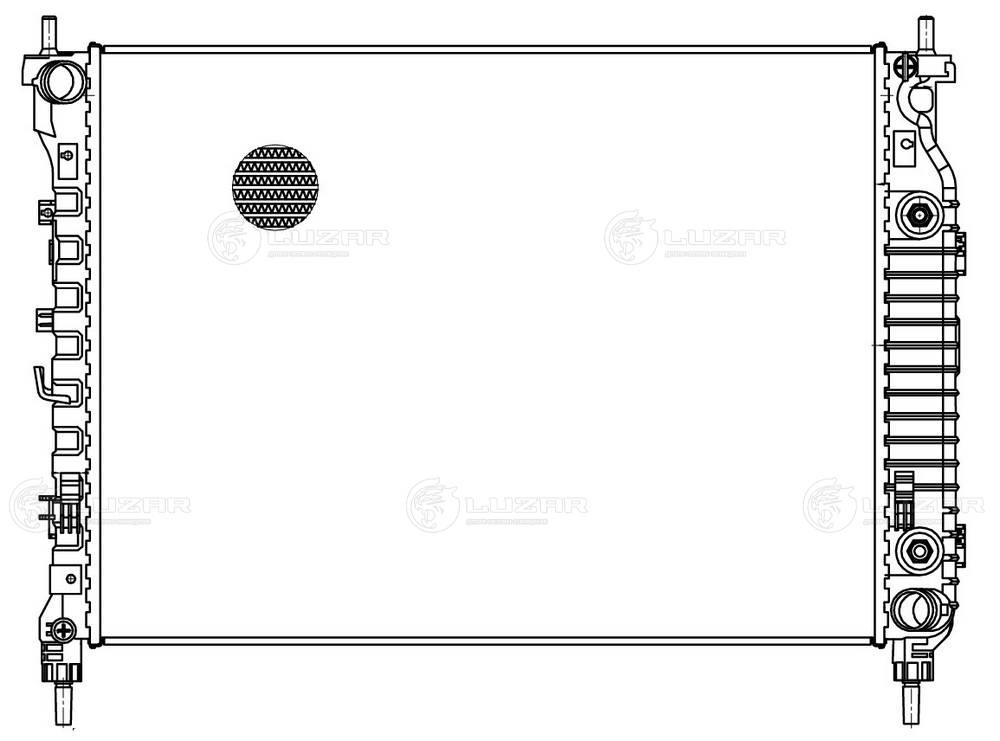 Radiator, engine cooling