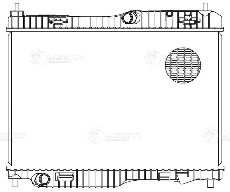 Radiator, engine cooling