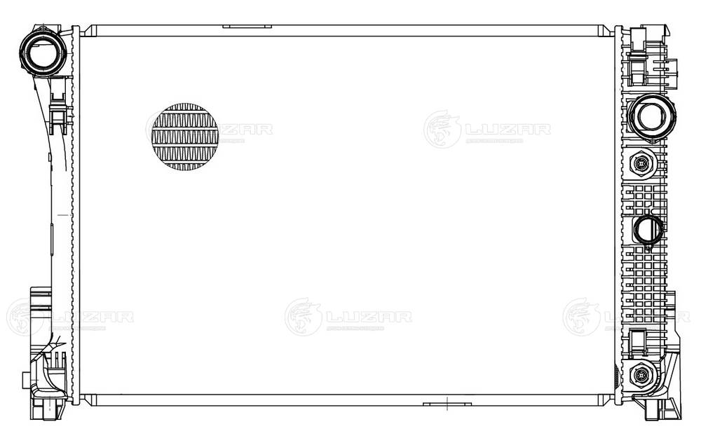 Radiator, engine cooling