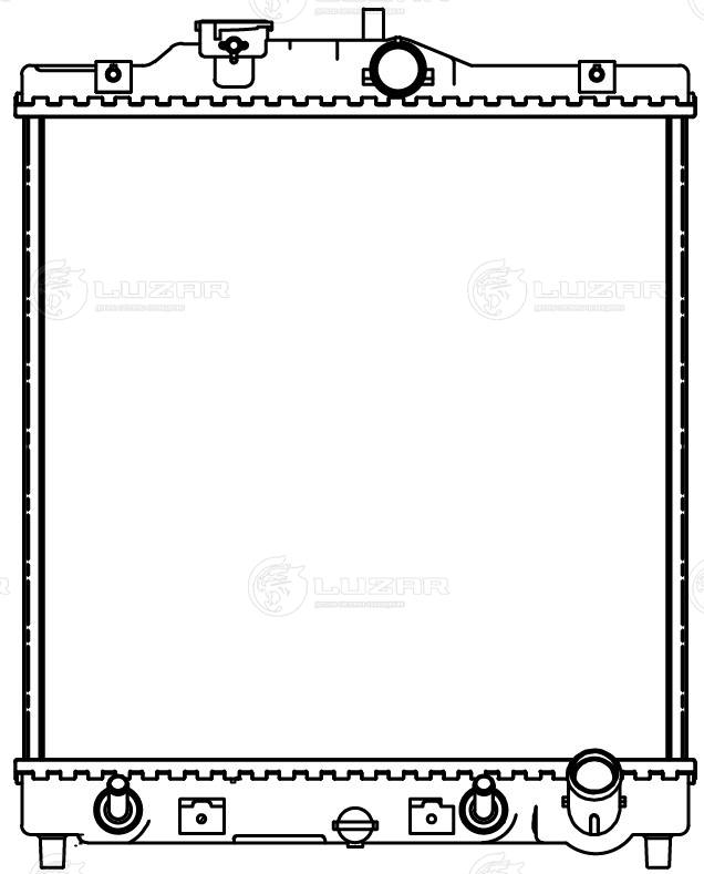 Radiator, engine cooling