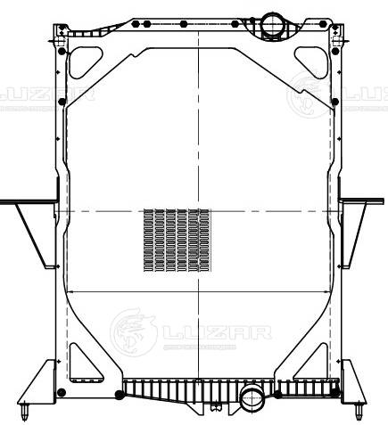 Radiator, engine cooling