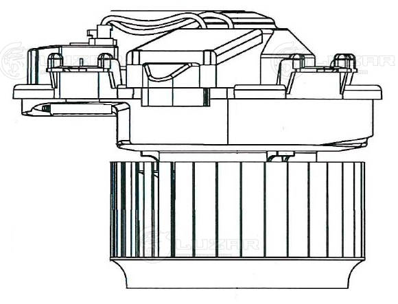 Electric Motor, interior blower