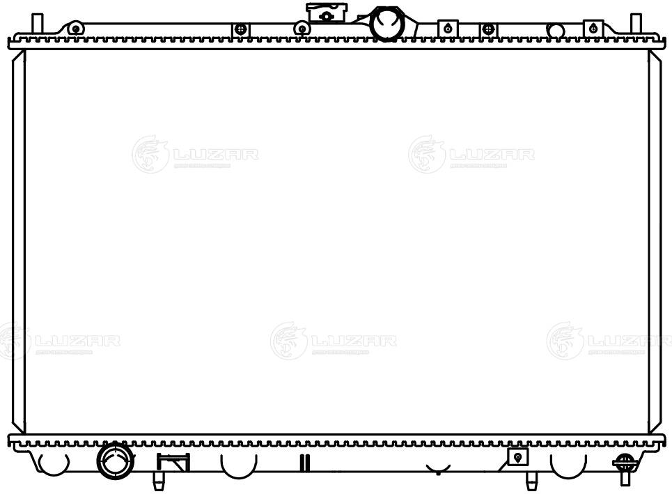 Radiator, engine cooling