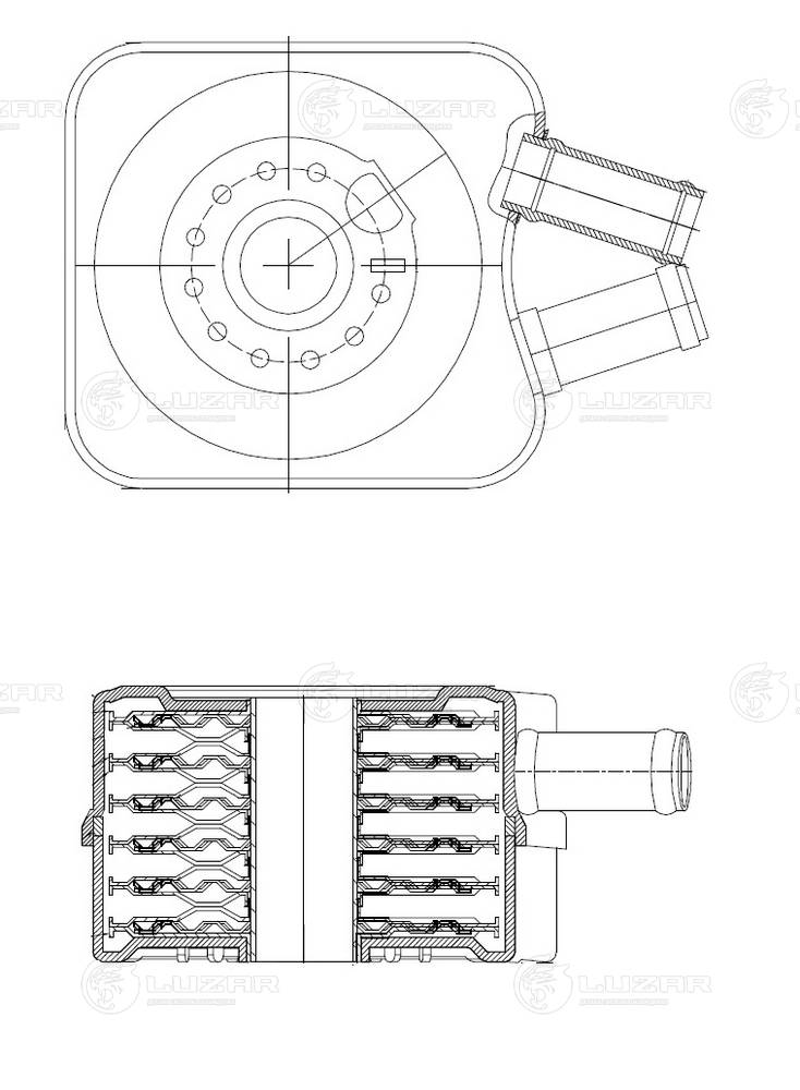 Oil Cooler, engine oil