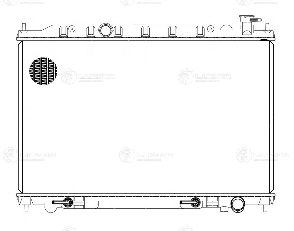 Radiator, engine cooling